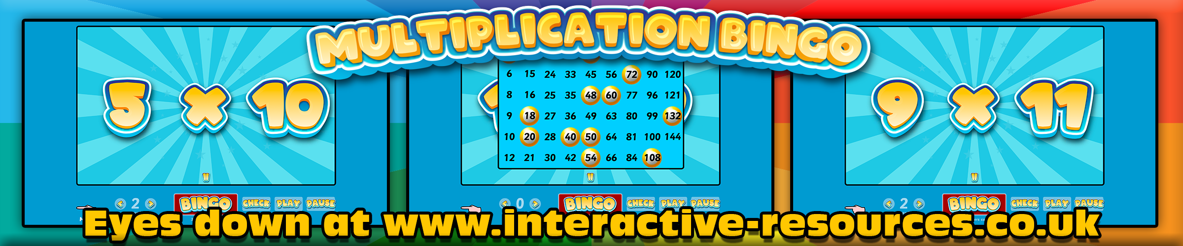 Multiplication Bingo