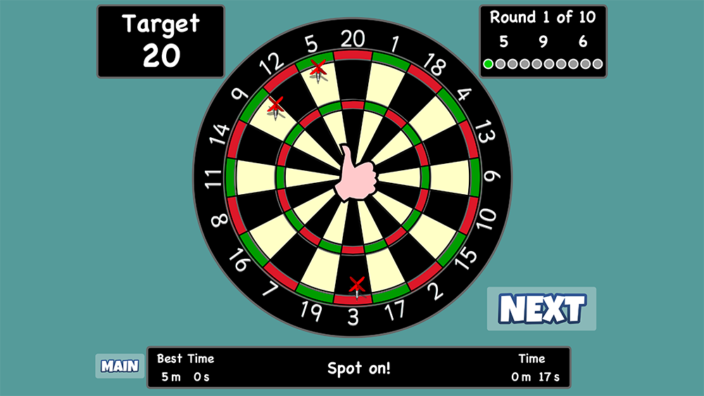 Maths Darts